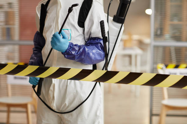 Professional Infectious Disease Decontamination technician working in Waterloo, IA